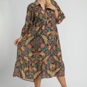 Floral Bohemian Maxi Dress